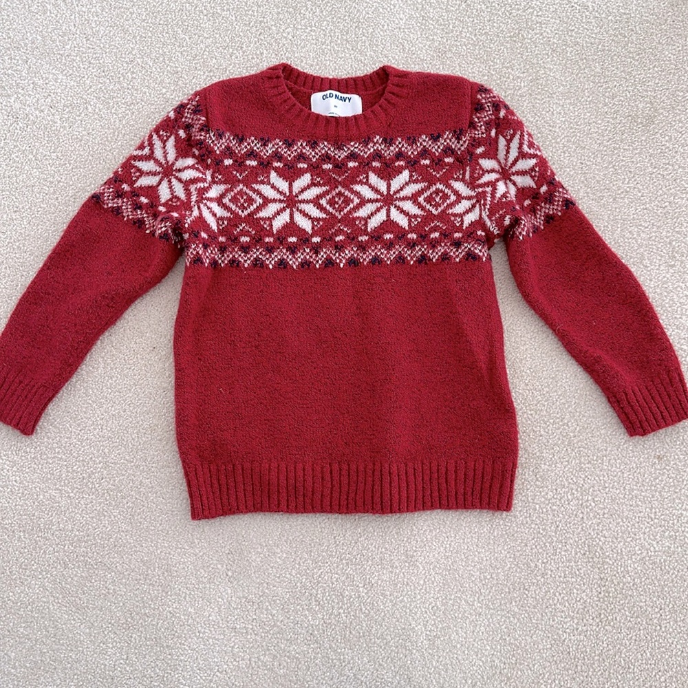 Old Navy Fair Isle Boys’ Christmas Sweater
